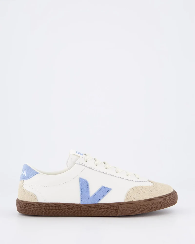 Veja Dames Volley Sneaker Wit/Blauw