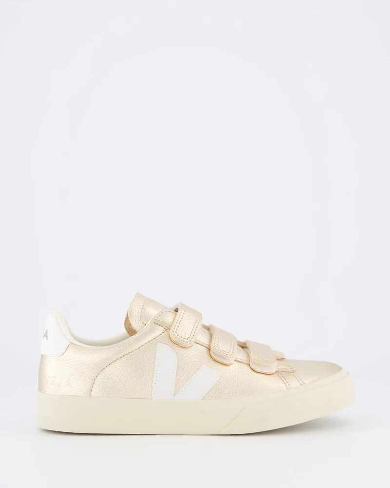 Dames Recife Sneaker Leer Goud