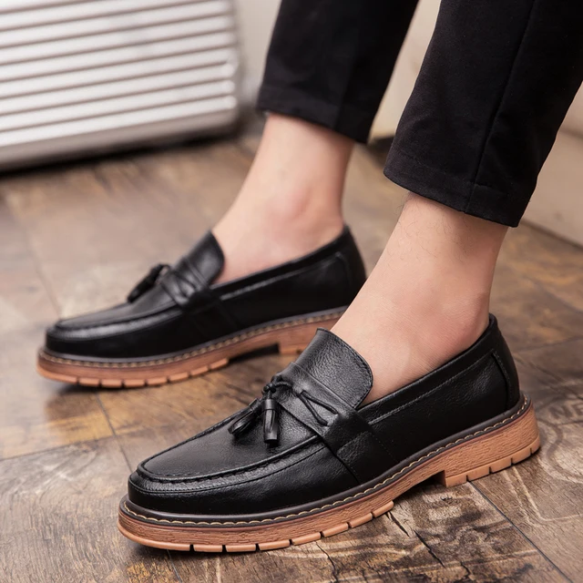 Mode Tassel Herenschoenen Ademende instappers