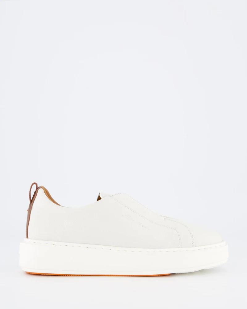 Santoni Dames Victory Sneaker Beige loafers