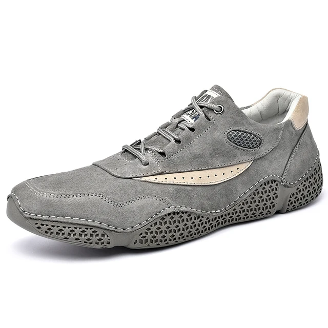 Mannen echt lederen loafers dagelijkse kantoor zachte herenschoenen