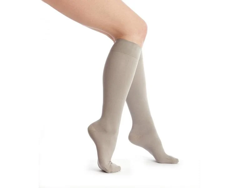 Thuasne Venoflex simply cotton fin kous dames beige maat 2 1 Paar