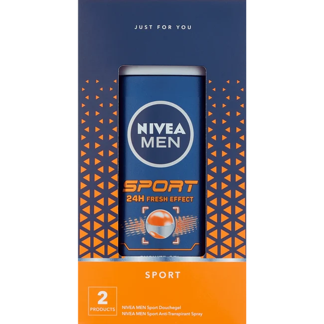 Nivea Geschenkverpakking men sport 1 Set