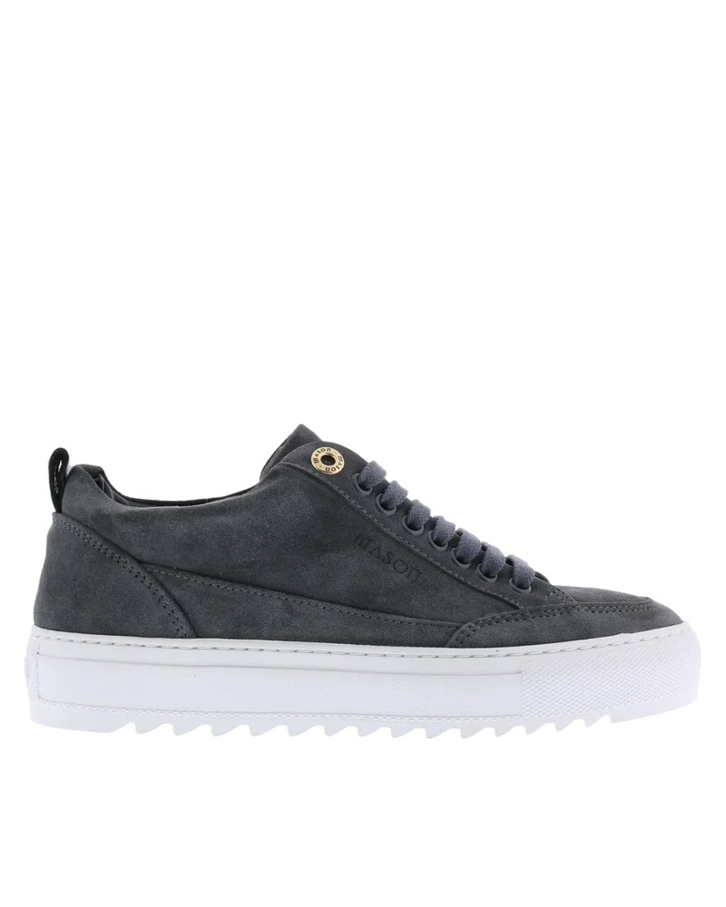 Mason Garments Dames Tia Suede Asfalto sneakers