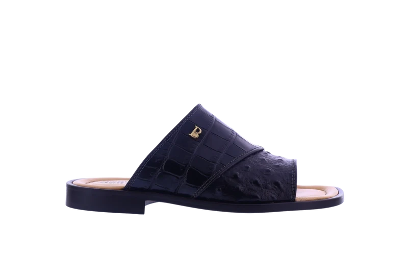 Heren Bertozzi Slipper Zwart