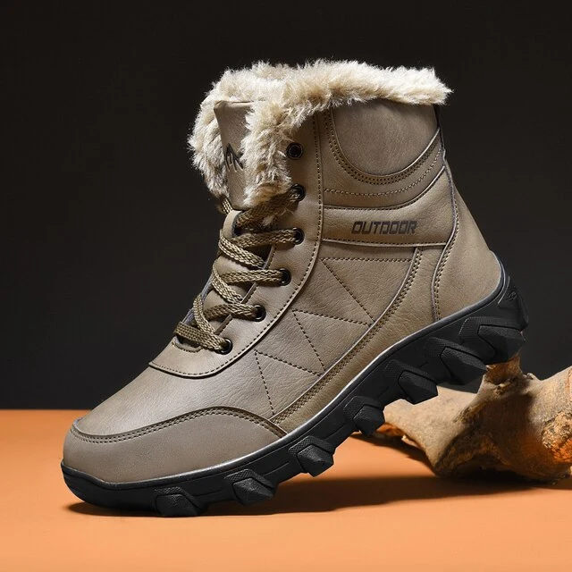 Winter antislipschoenen Snowboots voor heren