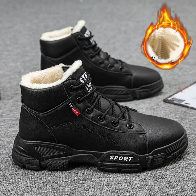 Heren Sneakers Winter Tenis Schoenen Laarzen