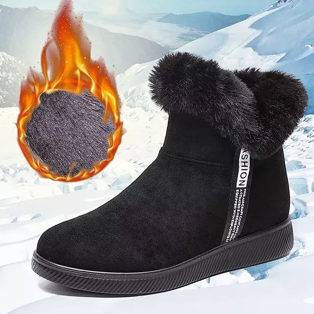 Furry Boots Platform voor dameslaarzen