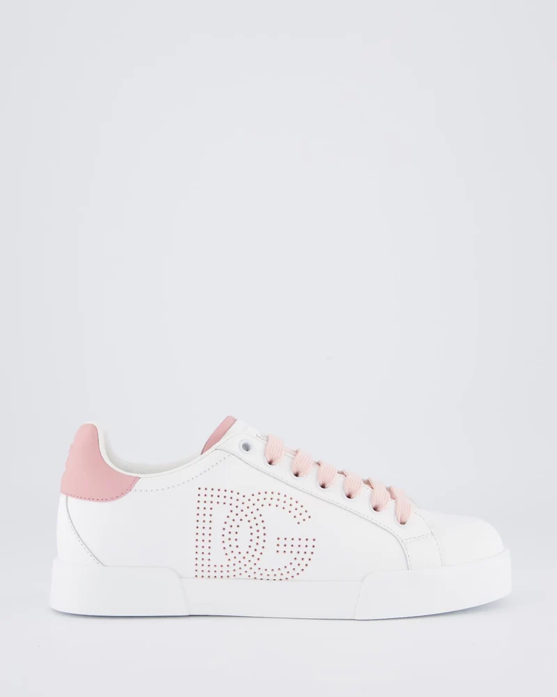 Dames Portofino Sneaker Wit/Roze