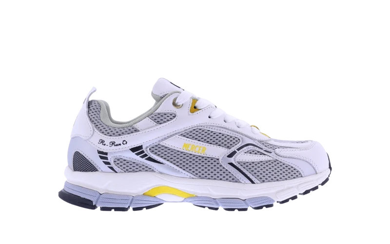 Mercer Dames The Re-Run Wit/Grijs sneakers