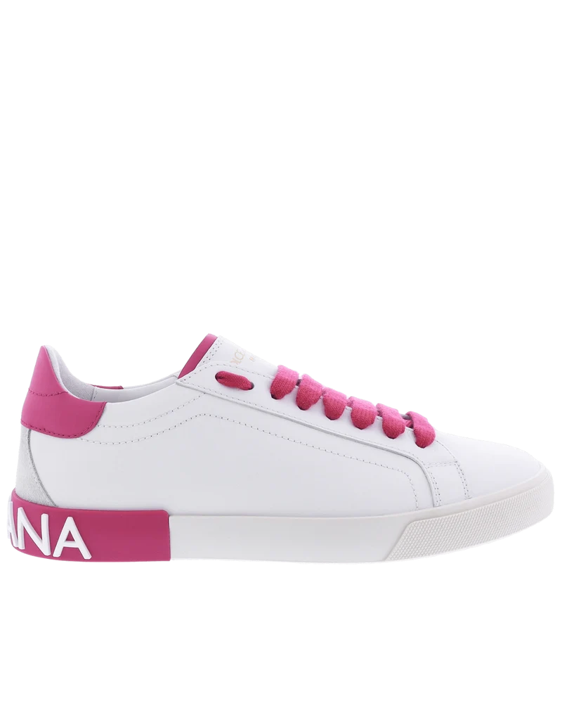 Dolce&Gabbana Dames Portofino Vintage Sneaker Wit
