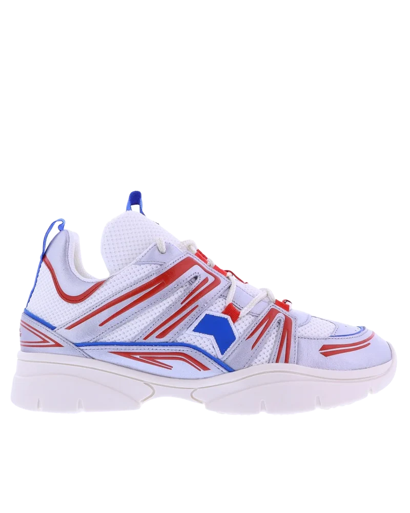 Dames Kindsay Sneaker Wit/Zilver