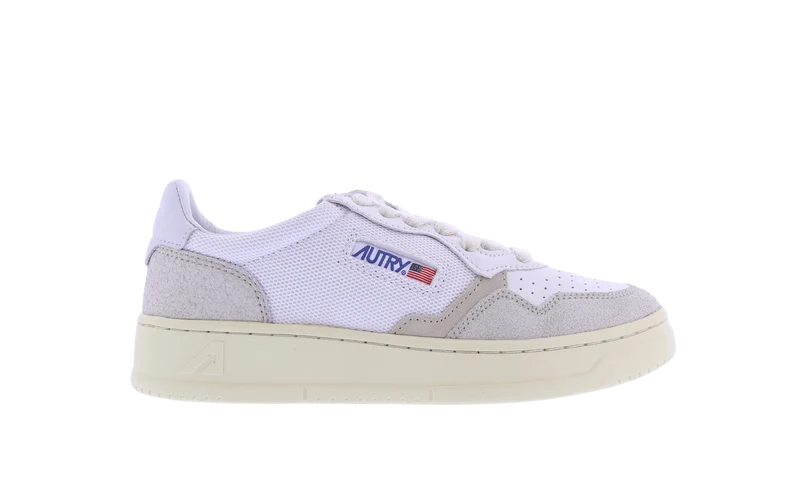Autry Dames 01 Low leer/suede/mesh sneakers