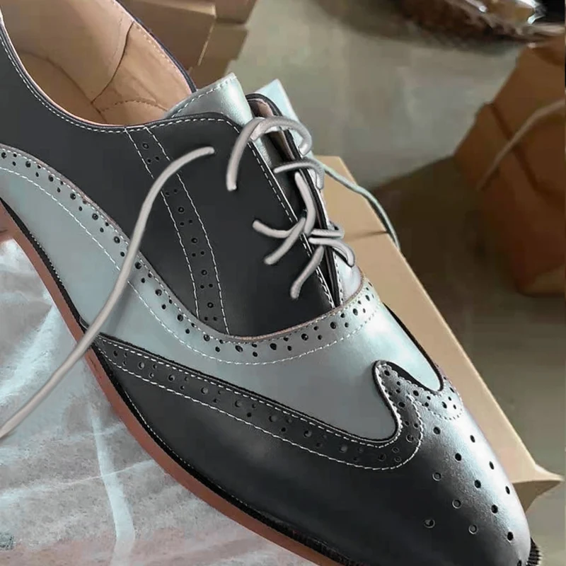 Blauwe leren Oxford-schoenen voor heren | Formele schoenen Australië