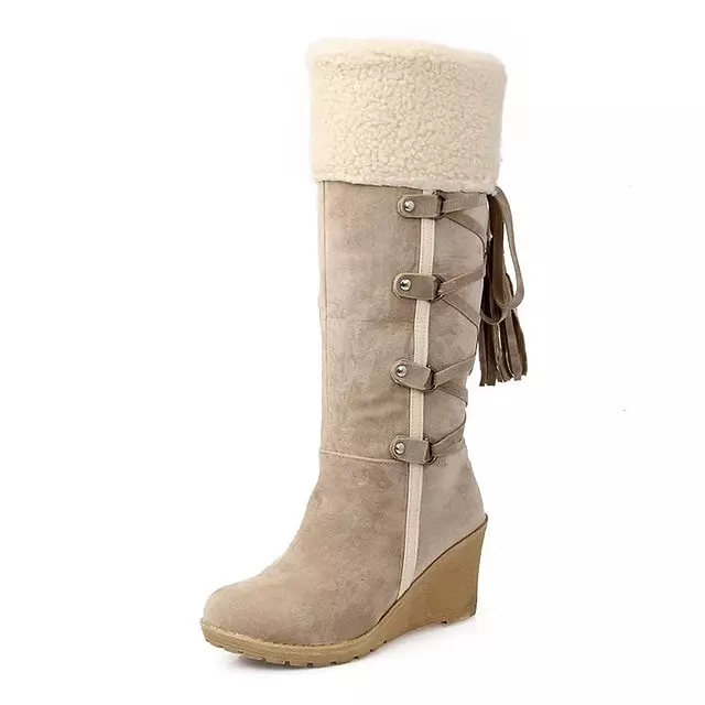 Dames halfhoge laarzen winterschoenen