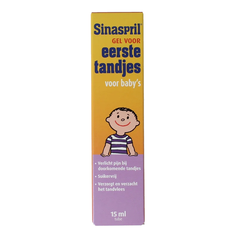 Sinaspril Gel voor de eerste tandjes 15.00 Milliliter