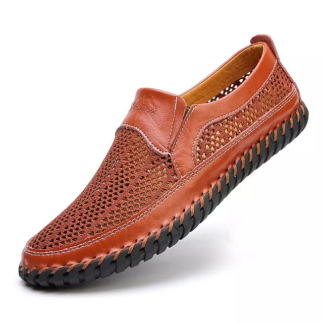 Casual schoenen voor heren Comfortabele lichtgewicht loafers van mesh
