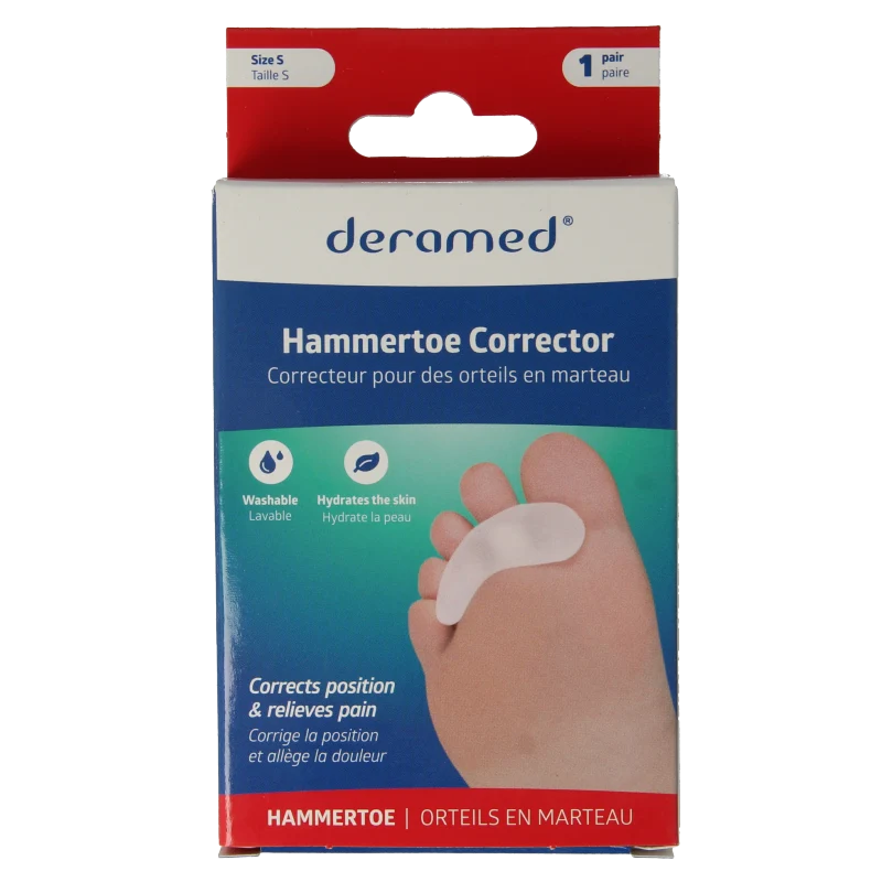 Deramed Hamerteen correctie maat S 1 Stuks