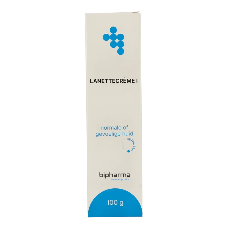 Bipharma Lanettecreme I tube in vouwdoos 100.00 Gram