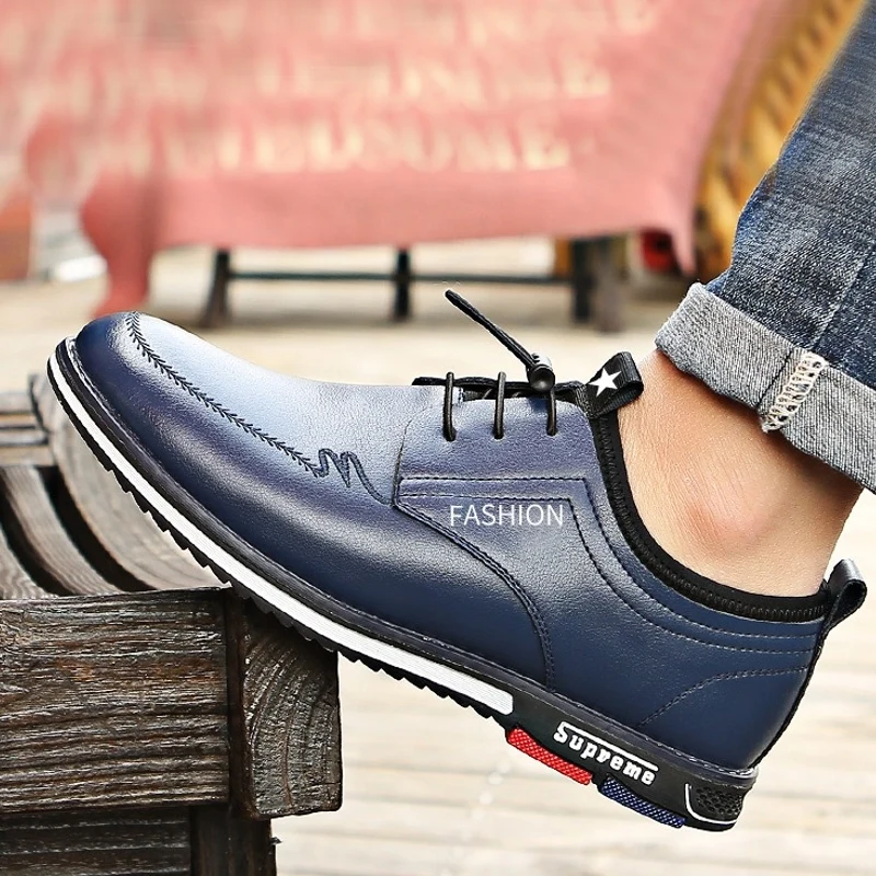 Casual schoenen van imitatieleer