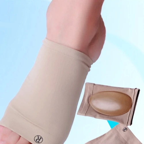 Zachte siliconen voetboogcorrectie elastische bandage boogsokken