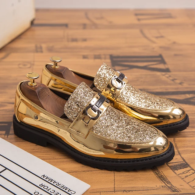 Zilveren herenschoenen