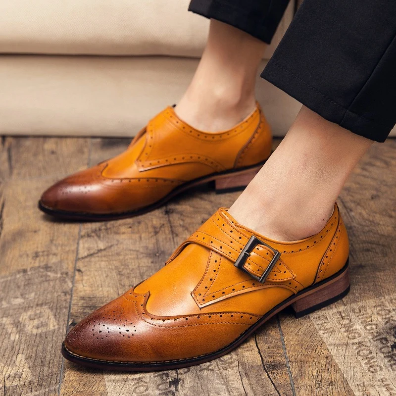 Stijlvolle schoenen Zakelijke leren schoenen