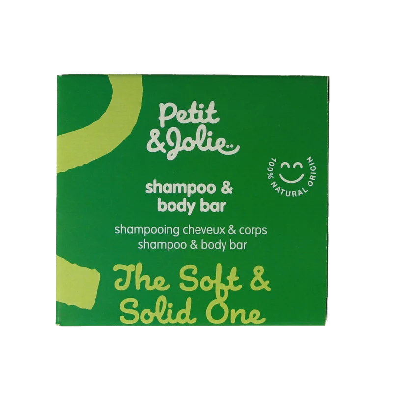 Petit et Jolie Shampoo & body bar voor baby's en kinderen 65.00 Gram