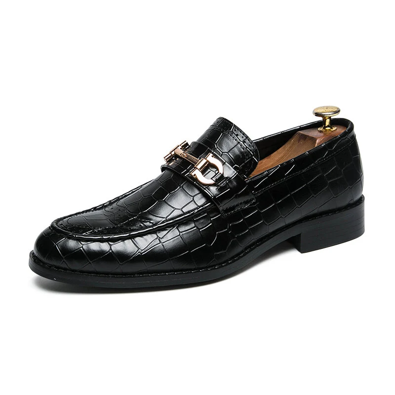 Microfiber zachte onderkant puntige teen zakelijke casual kleding heren kleding schoenen
