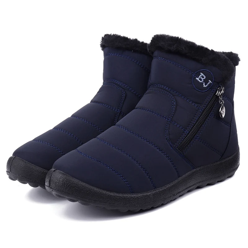 Casual Dames Snowboots Waterdicht Warme Voering Winter Enkel