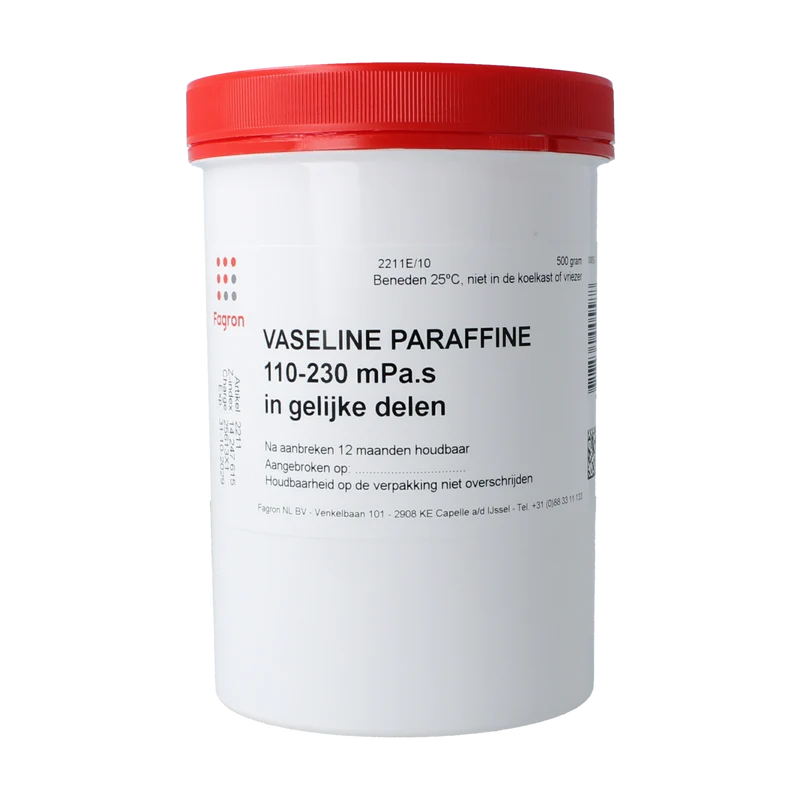 Fagron Vaseline paraffine zalf 500.00 Gram