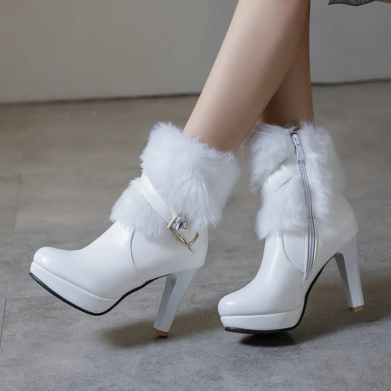 Smart Martin laarzen dikke hak herfst en winter snowboots