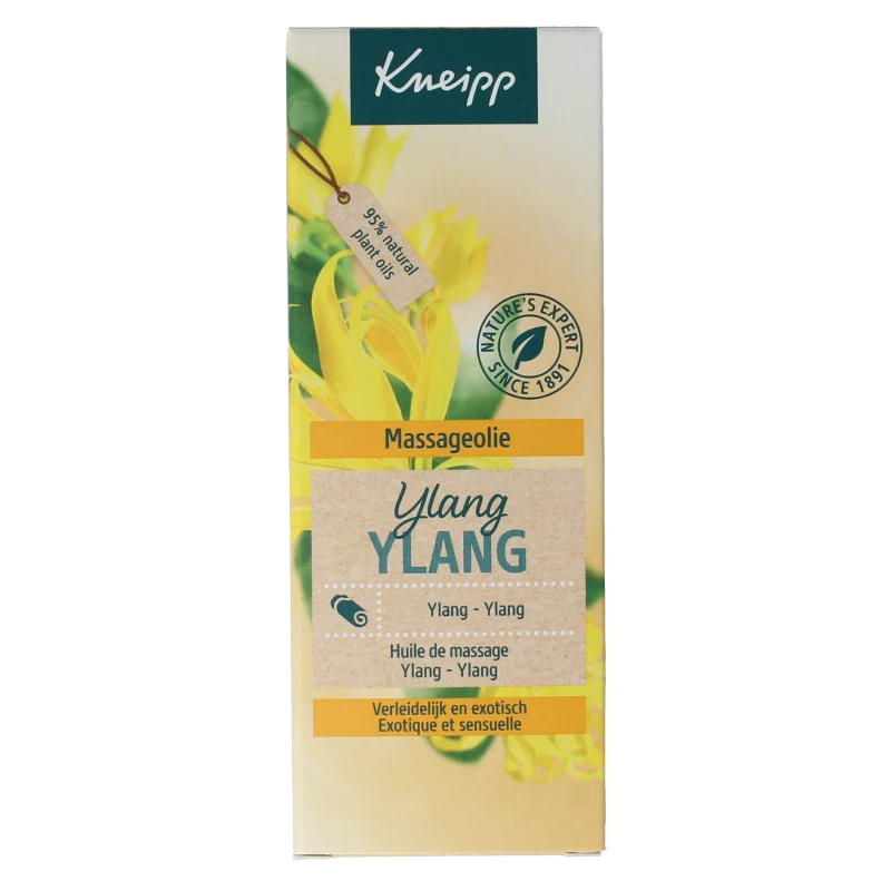 Kneipp Soft touch massageolie ylang ylang 100 Milliliter