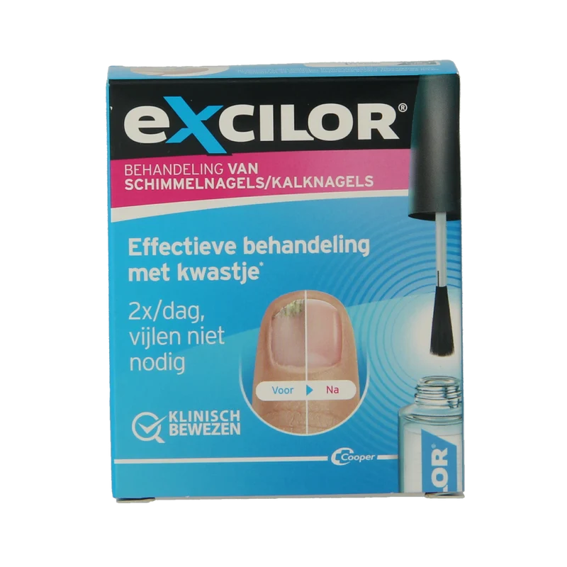 Excilor Kalknagel solution kwastje 3.03 Milliliter