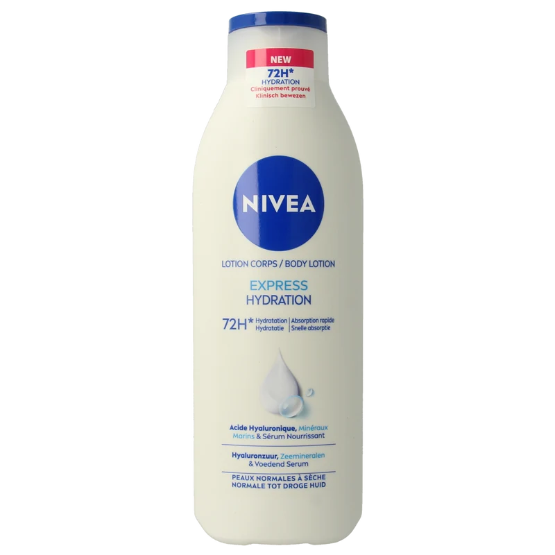 Nivea Express bodylotion 250.00 Milliliter