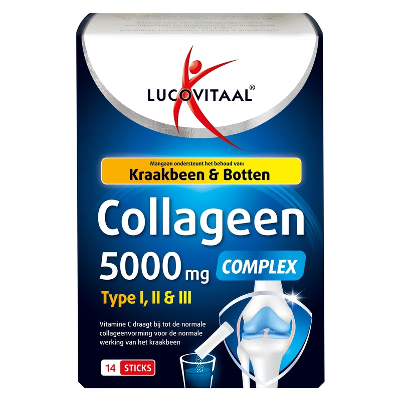 Lucovitaal Collageen complex 5000mg sticks 14 Stuks