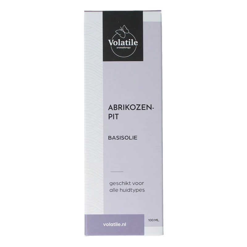 Volatile Abrikozenpit basisolie glazen fles 100.00 Milliliter