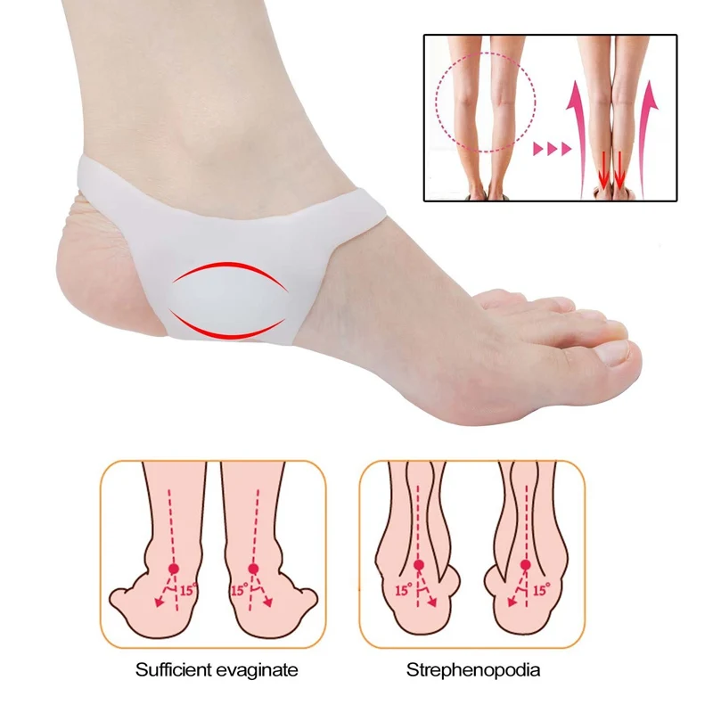 Steunzool voor voetzolen voor plantaire fasciitis