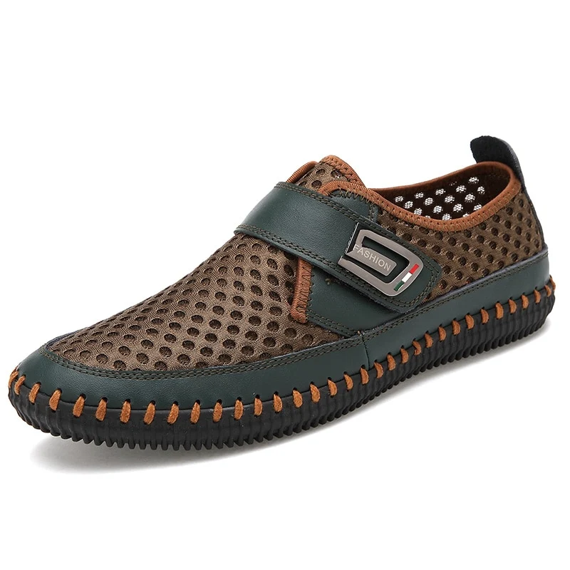Leren schoenen Heren Flats Loafers