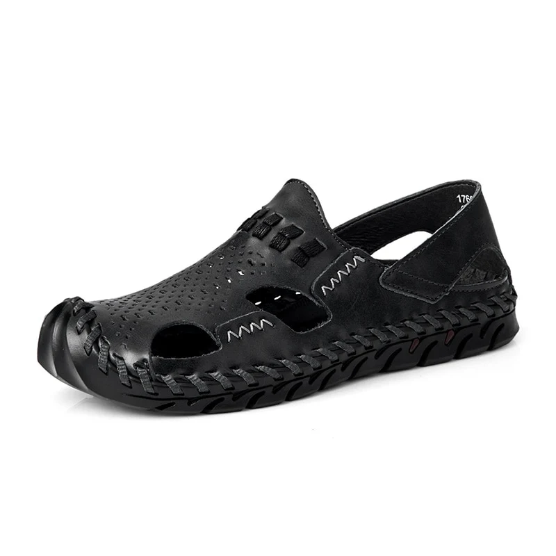 Sandalen van splitleer voor heren, zomerschoenen
