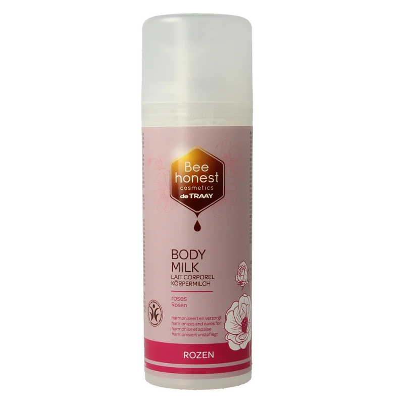 Traay Bee Honest Bodymilk rozen 150.00 Milliliter