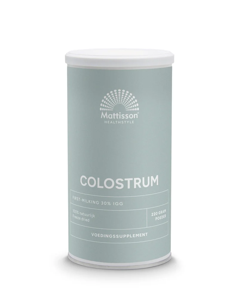 Mattisson Colostrum poeder absolute 220.00 Gram