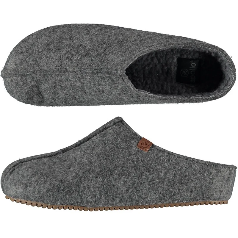 Apollo Zweedse slof grijs maat 41/42 1.00 Paar