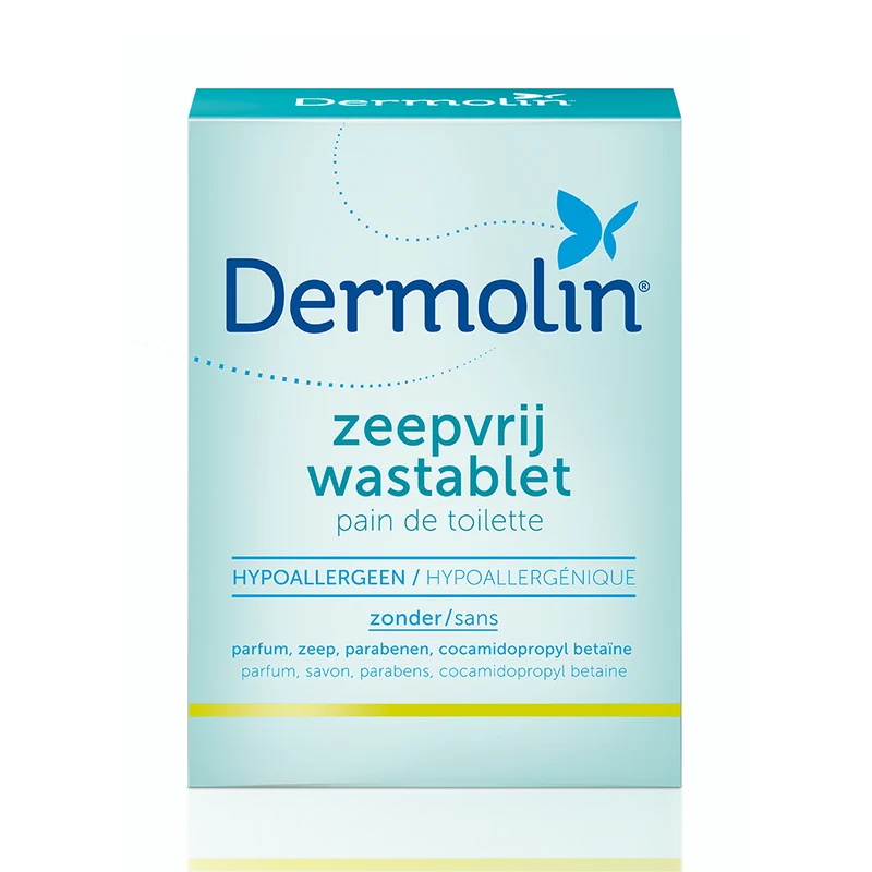 Dermolin Zeepvrij wastablet 100.00 Gram