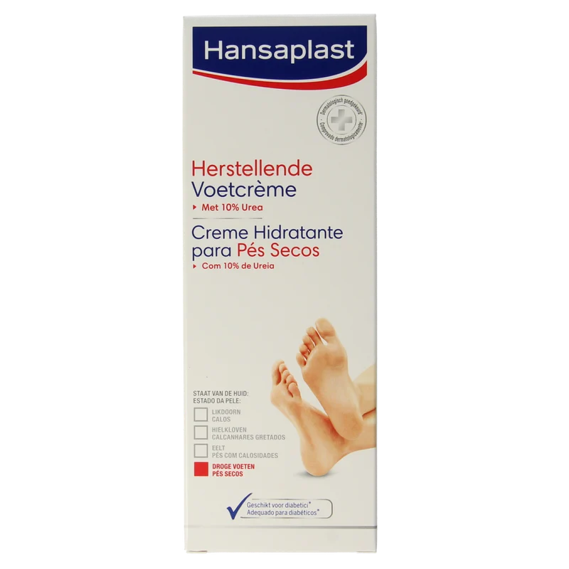 Hansaplast Voetcreme herstellend 100.00 Milliliter