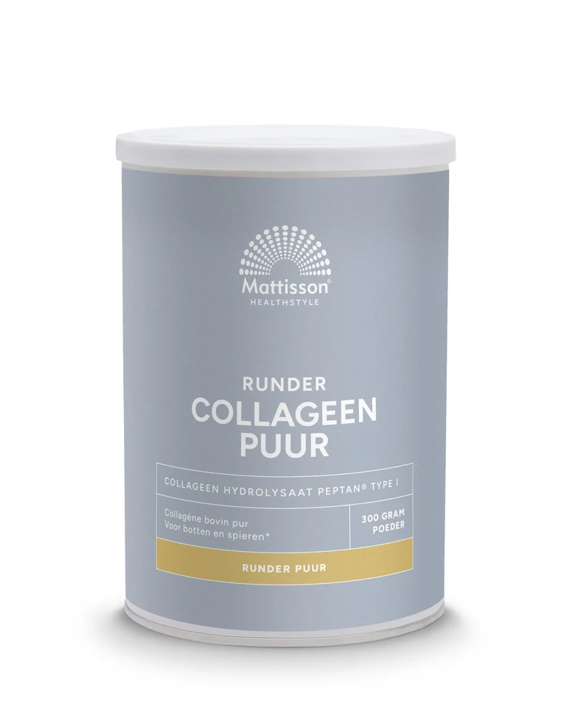 Mattisson Runder collageen poeder Peptan 300 Gram