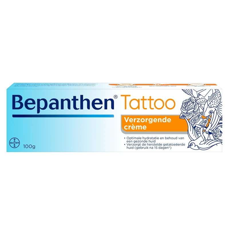 Bepanthen Tattoo verzorgende ceme 100.00 Gram
