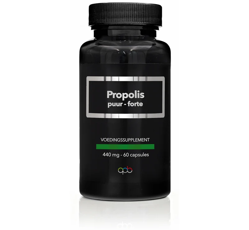 APB Holland Propolis puur forte 440mg 60 Vegetarische capsules
