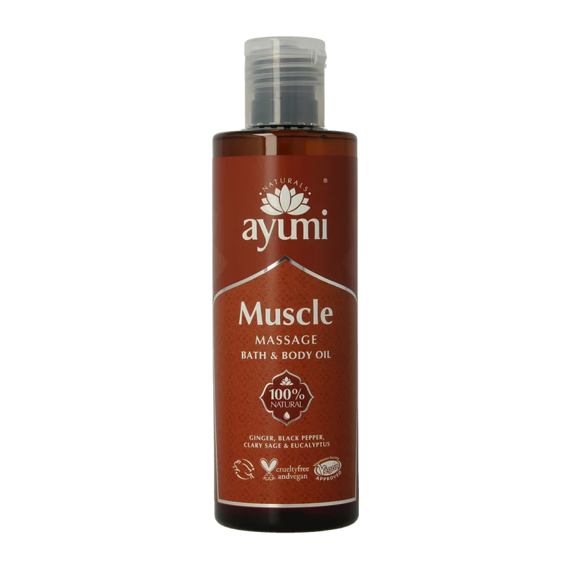Ayumi Muscle massage & body oil 250.00 Milliliter