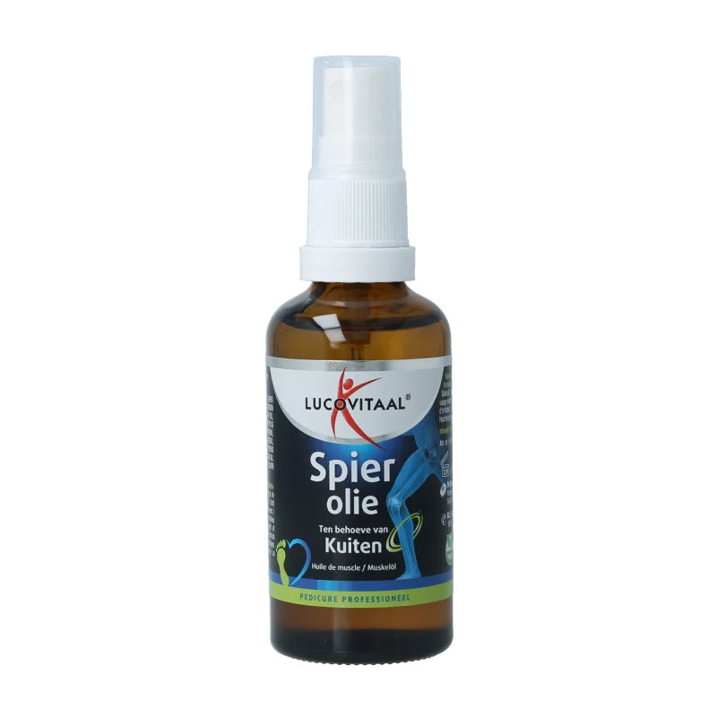 Lucovitaal Spierolie kuiten vegan 50 Milliliter